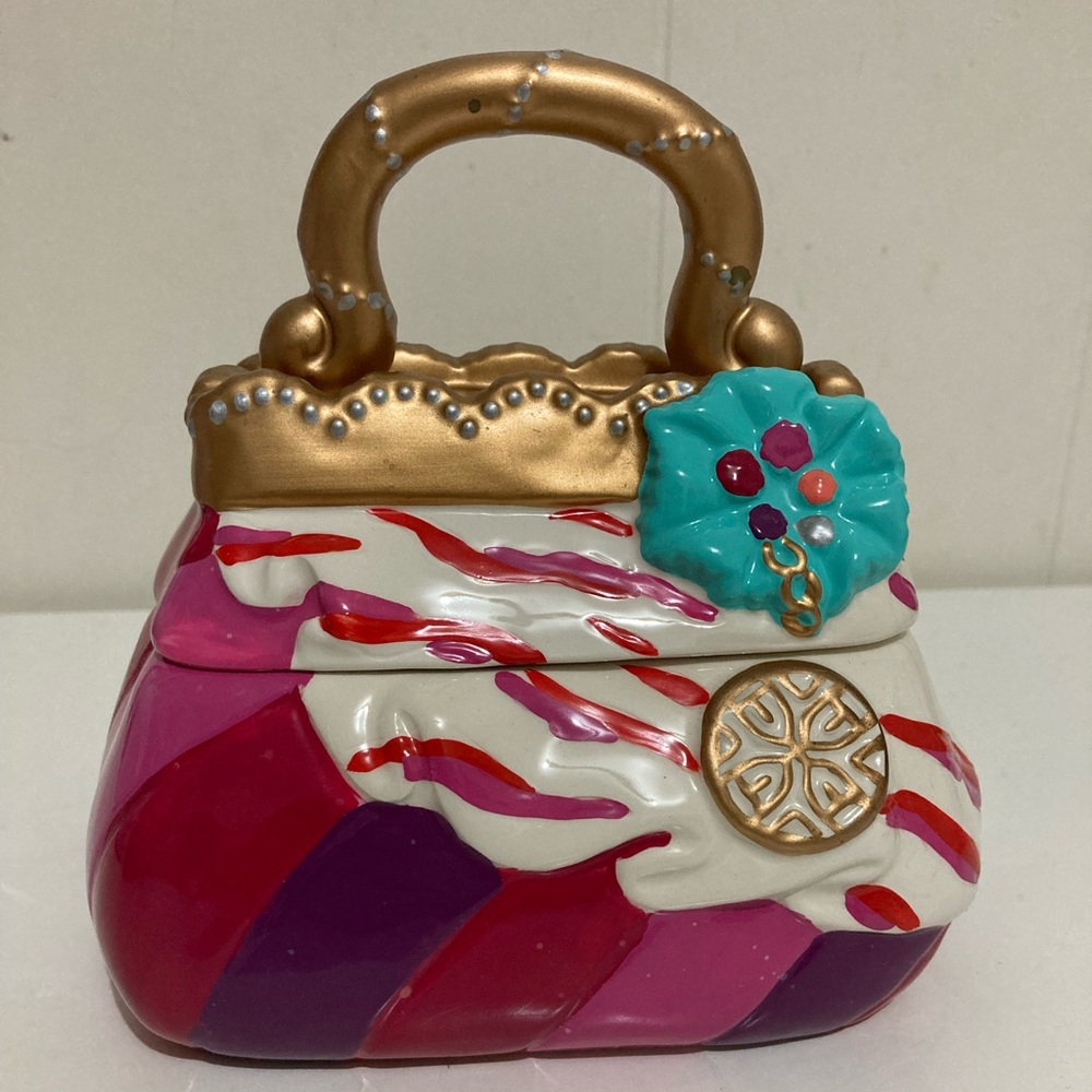Ceramic Handbag Cookie Jar